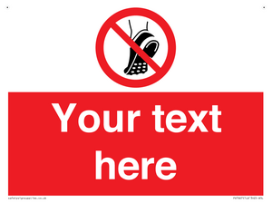 Custom prohibition Do not wear metal studded footwear